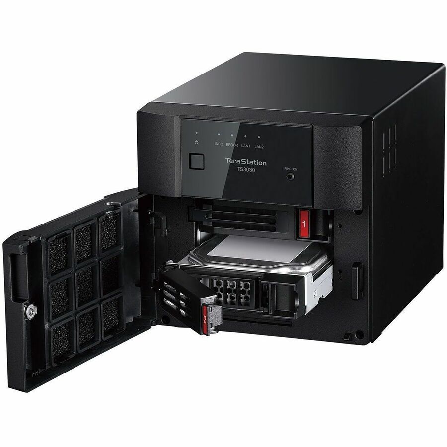 BUFFALO TeraStation 3230DN 2-Bay Secure SMB Desktop NAS 8TB (2x4TB) with Hard Drives Included BUFFALO TeraStation 3230DN 2-Bay Secure SMB Desktop NAS 8TB (2x4TB) with Hard Drives Included